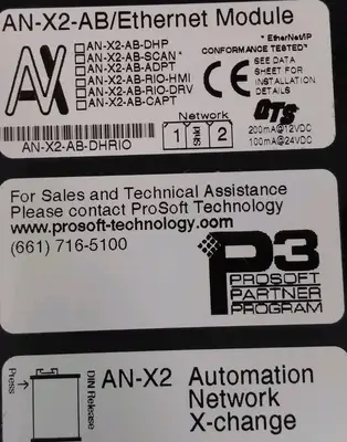 ProSoft Technology AN-X2-AB Ethernet Remote Loc3C35