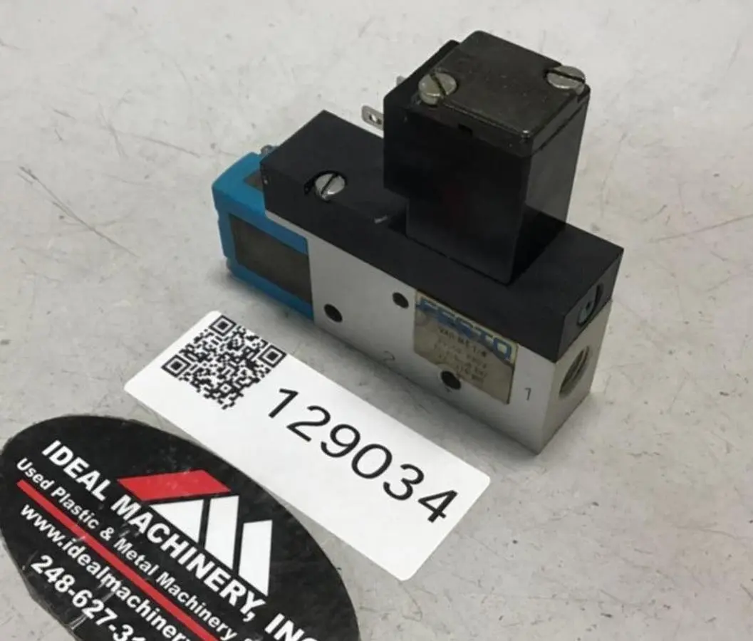 Used FESTO VAD-ME-1 8 Valves/Fittings Michigan US | Ideal Machinery #1260319