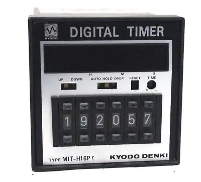 USED KYODO DENKI MIT-H16PT DIGITAL TIMER MITH16PT