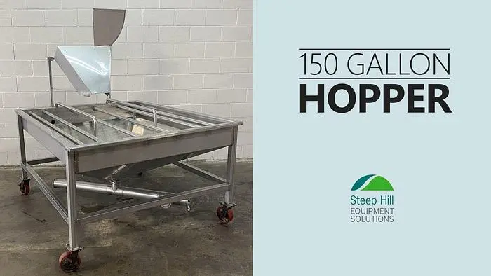 SS 150 Gallon Hopper