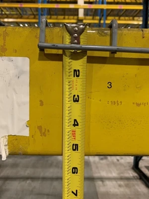 96” x 5” Pallet Racking Cross Beam Single Slot