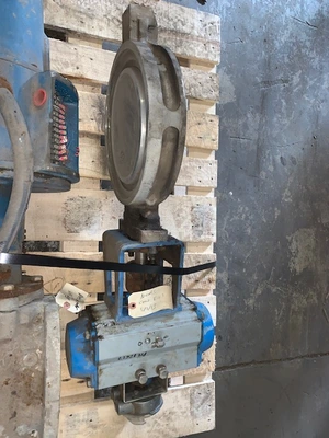 Neles Jamesbury 10"Butterfly Valve with Pneumatic Actuator