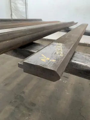 6'(72") PRESS BRAKE TOP 90 DEGREE MALE DIE. STOCK # 0875124