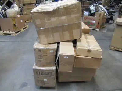 Pallet of Store Overstock and Ecommerce Product and Returns - Vickerman Christmas