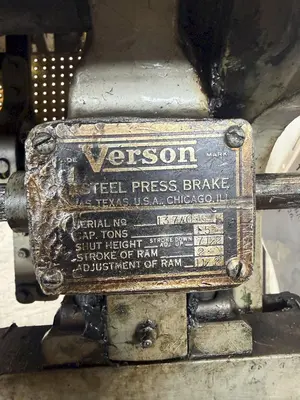 Used VERSON 16-48 Press Brakes Ohio US | G-2000, Inc. #1063209