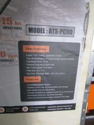 ATS-PC90 Plate Compactor