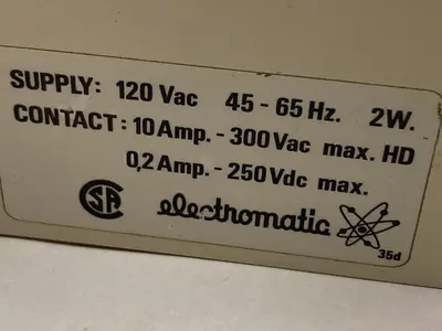 New | in-Stock ELECTROMATIC SL 130 Industrial Controls Ohio US | Surplus Asset Holdings #1242831