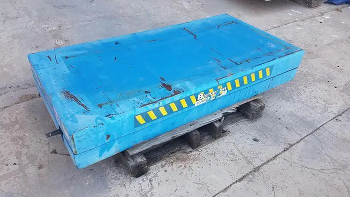 2,500 lb. Bishamon Hyd. Scissors Lift Tables; 24” x 48”,
