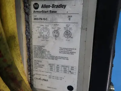 USED ALLENBRADLEY 280DF12Z10CGRW3P1
