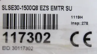 NEW BANNER SLSE30-1500Q8 EMITTER AND SLSR30-1500Q8 RECEIVER LIGHT CURTAIN SET