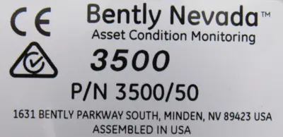 NEW BENTLY NEVADA 3500/50 TACHOMETER 286566-02P 184926-01 133442-01