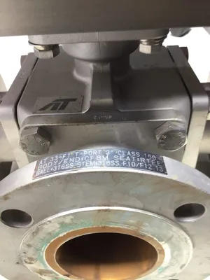 Triad Controls 33F13002R7SXXT 3” air actuated valve