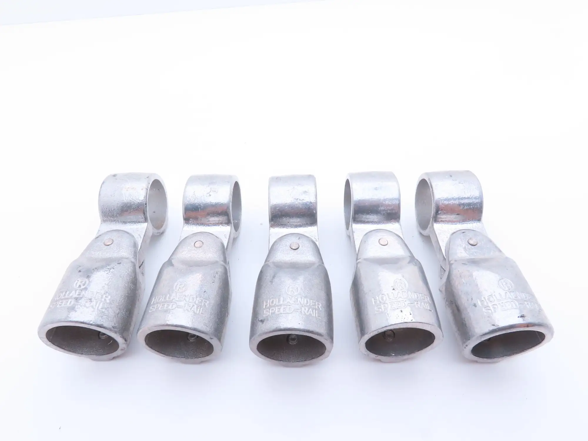 Hollaender 17-7 Speed Rail Aluminum Elbow 1-1/4" Fits 1.66" OD Pipe Lot of 5