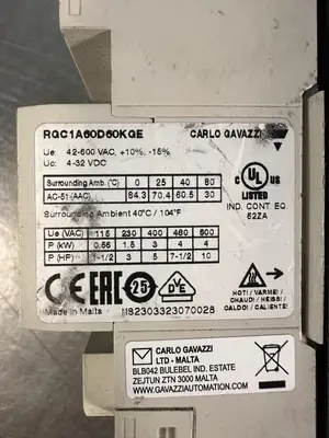 Carlo Gavazzi RGC1A60D60KGE (7.2.5)
