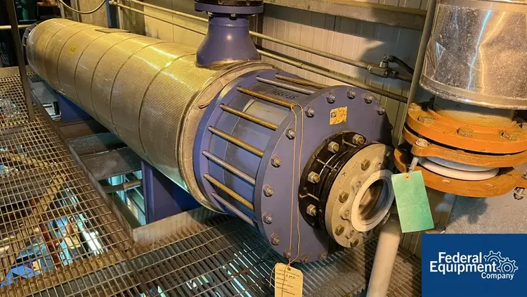Used CG Thermal 418 Sq Ft CG Thermal Graphite Block Heat Exchanger, 90/90# Heat Exchangers Ohio US | Federal Equipment Company #126933