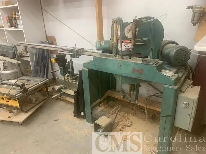 Used PISTORIUS MN-200 DOUBLE MITER SAW Woodworking Saws | CAROLINA MACHINERY SALES #422320