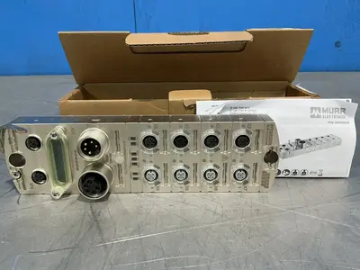 Used MURR ELEKTRONIK MVKMPNIO DIO12 IOL4 IRT PLC Input & Output Ohio US | HGR 24 #1549992