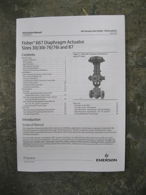 NEW 3/8" 2500# DFT HI-100 Severe Service Control Valve Fisher 657 Actuator Z25