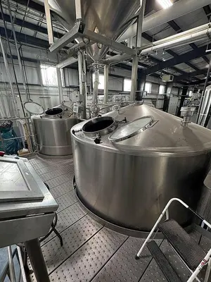 Used 2015 PROSPERO SK 30 BBL PRODUCTION BREWHOUSE Brewing Equipment Oregon US | Ager Tank & Equipment Co. #1365431