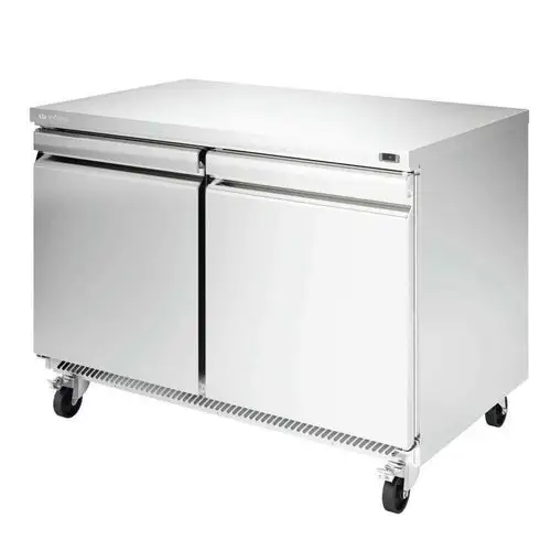 Infrico IUC-UC48F 48 1/8" W Undercounter Freezer w/ (2) Sections & (2) Doors, 115v