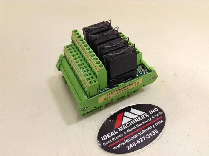 Used EUROTEK ET-MRZ04/24DC/2SC/N Relays & Switches Michigan US | Ideal Machinery #595933
