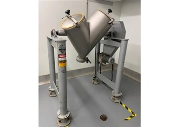 Used PATTERSON PATTERSON KELLEY 3 CFT CROSS FLOW TWIN SHELL BLENDER Double Cone - V Mixers New York US | Michael Benalt Inc #1274232