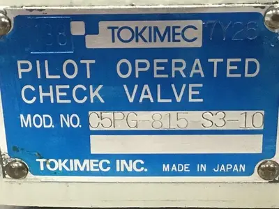 USED TOKIMEC C5PG-815-S3-10