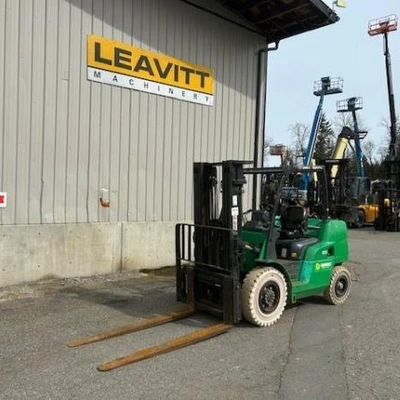 Used 2015 MITSUBISHI FG40N1 Internal Combustion Forklifts: Pneumatic Tire British Columbia CA | Leavitt Machinery #1443673