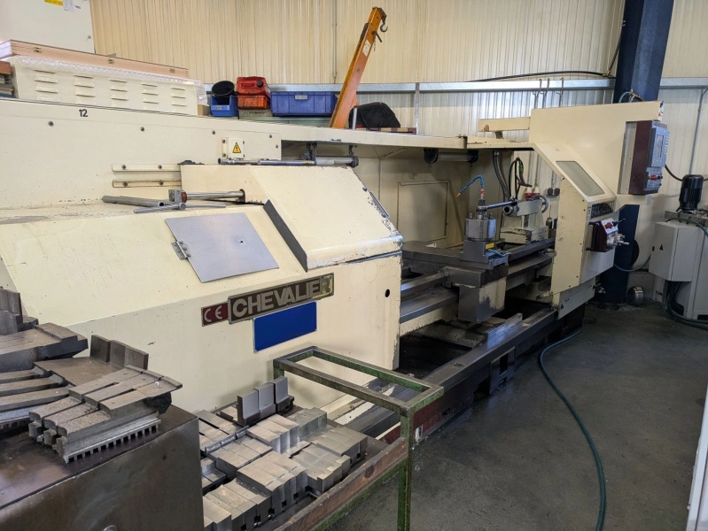 CHEVALIER CNC Flat Bed Lathe, in good used condition
