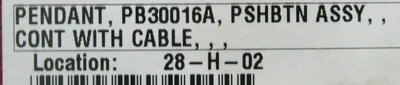 NEW PB300-16A PENDANT 4 BUTTON PB30016A