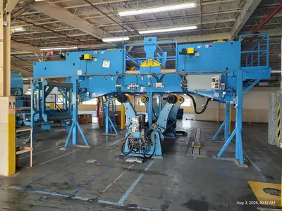 Used BW PAPERSYSTEMS / MARQUIP UNWIND & D2 SPLICER Corrugating Line Roll Stands Pennsylvania US | Global Equipment International, LLC #1351941