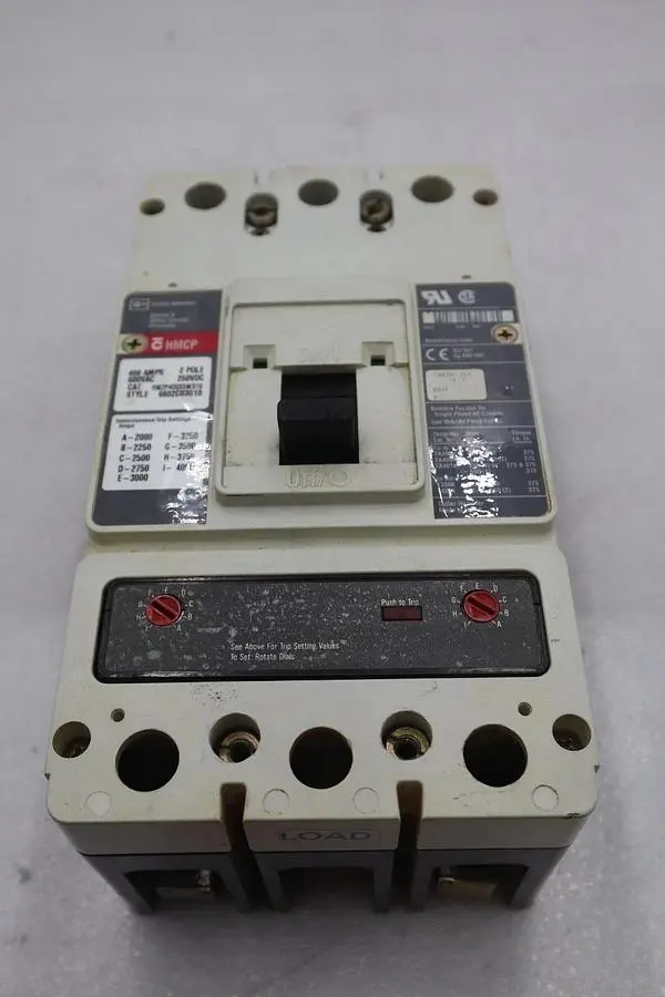 CUTLER-HAMMER HM2P400X5WS10 MOTOR CIRCUIT PROTECTOR SERIES C 600VAC STOCK #3224