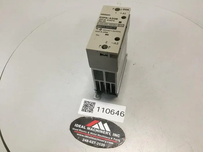 Used OMRON G3PA-420B Relays & Switches Michigan US | Ideal Machinery #569795