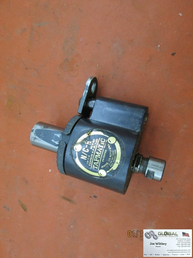 TAPMATIC #4-1/4 (M2.5-M7) Tapping Head Attachment Maximum RPM 3000
