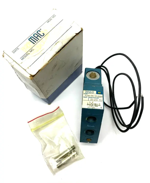New | in-Stock MAC 914A-PM-591BAAD Solenoid Valves Michigan US | Maverick Industrial Sales #1392960