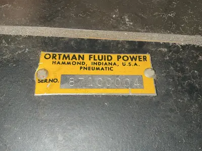 Used ORTMAN FLUID POWER _UNKNOWN_ Pneumatic Presses Ohio US | HGR 24 #1539735