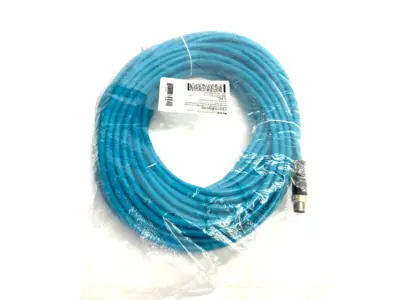 NEW WOODHEAD BRADCONNECTIVITY MICRO-CHANGE D-CODE CORDSET 4P MALE TO MALE