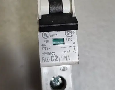 Eaton FAZ-C2/1-NA 1 Pole 2 A(BIN354)