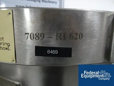 USED Glatt Glatt GPCG 30 Fluid Bed Dryer Granulator, S/S