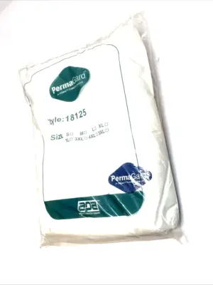 New | in-Stock Permagard White Coverall w/ Elastic Wrist & Ankle 2XL LOT OF 10 Apparel, Gloves, Lab Coats Michigan US | Maverick Industrial Sales #1397800