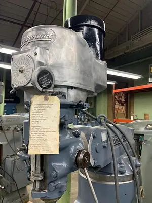 1011-470 Bridgeport 1-1/2 HP Vertical Ram Type Turret Milling Machine, Model BR2J
