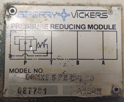 USED VICKERS DGMX25PPCW20