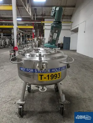 USED Precision 150 Liter Precision Stainless Reactor, 316L, 45/100#