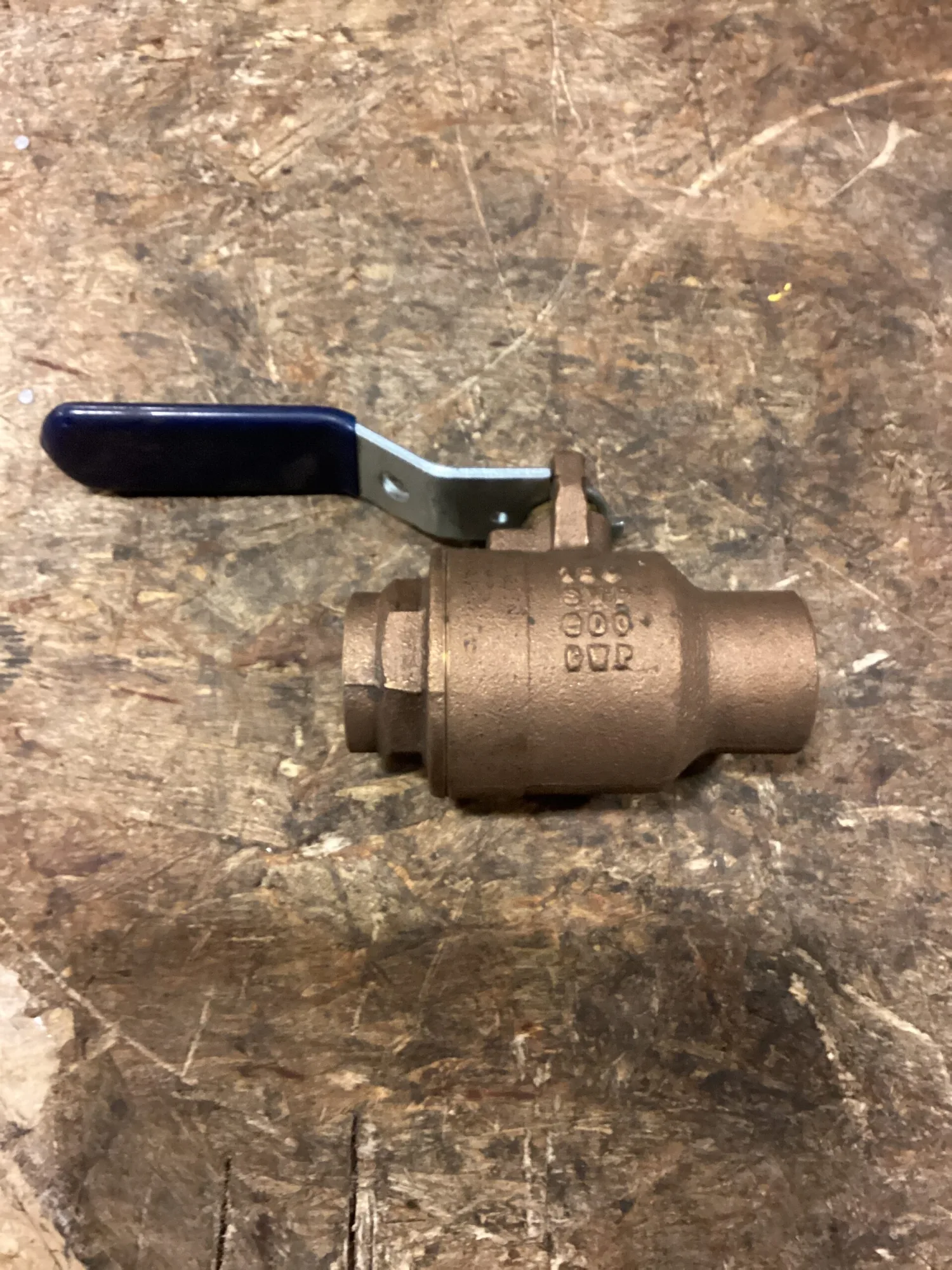 NIBCO PL-585-70 1” Bronze Ball Valve 150-800PSI -NEW