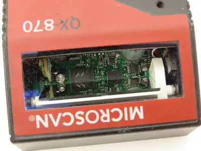 Microscan QX-870 Fixed Mount Barcode Scanner 10-28V