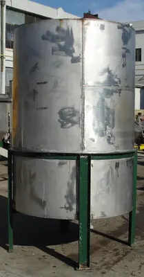 SPC9221  Tank 600 gallon vertical tank, Stainless Steel, flat