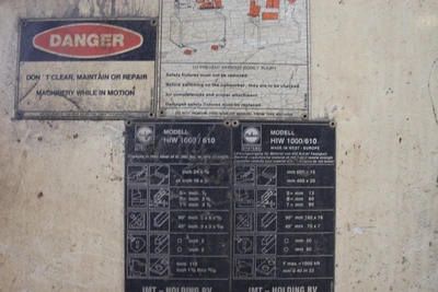 Mubea HIW 1000/610 110 Ton Ironworker (LOCATION: Schertz, TX)