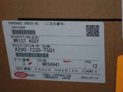 USED FANUC A2907330T501