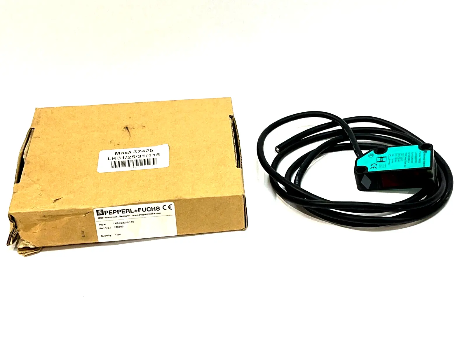 USED PEPPERL & FUCHS THROUGH BEAM SENSOR 150W 240VDC