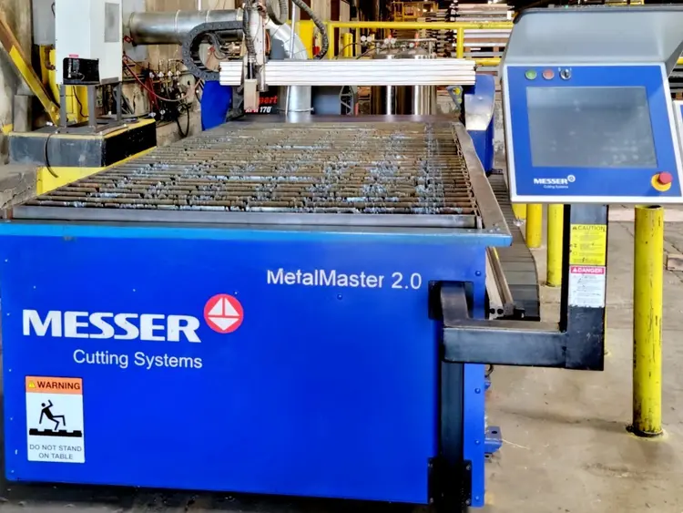 Used 2020 MESSER METALMASTER 2.0 Plasma Cutters Illinois US | Machine Factory Outlet #1263911